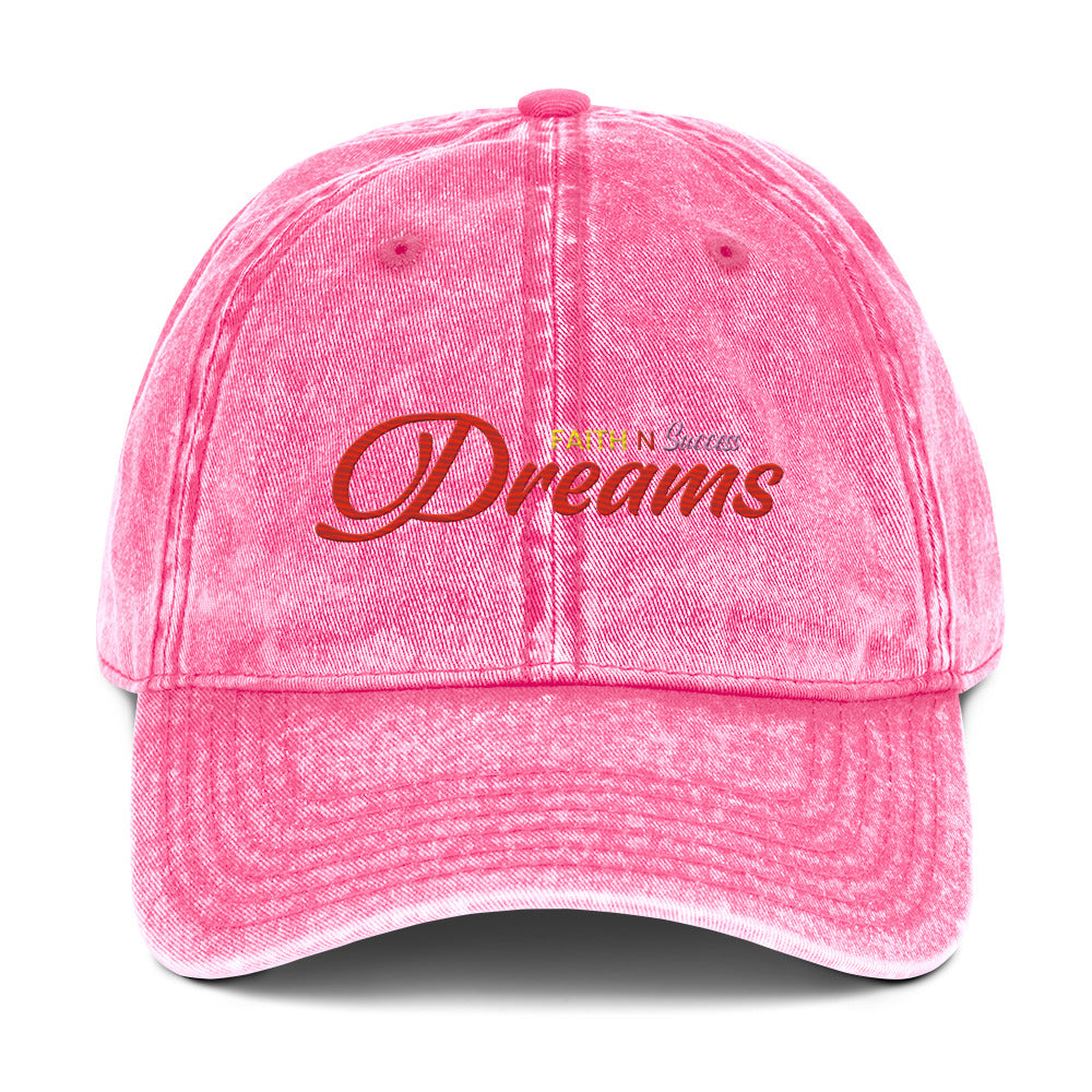 Vintage Cotton Twill Cap