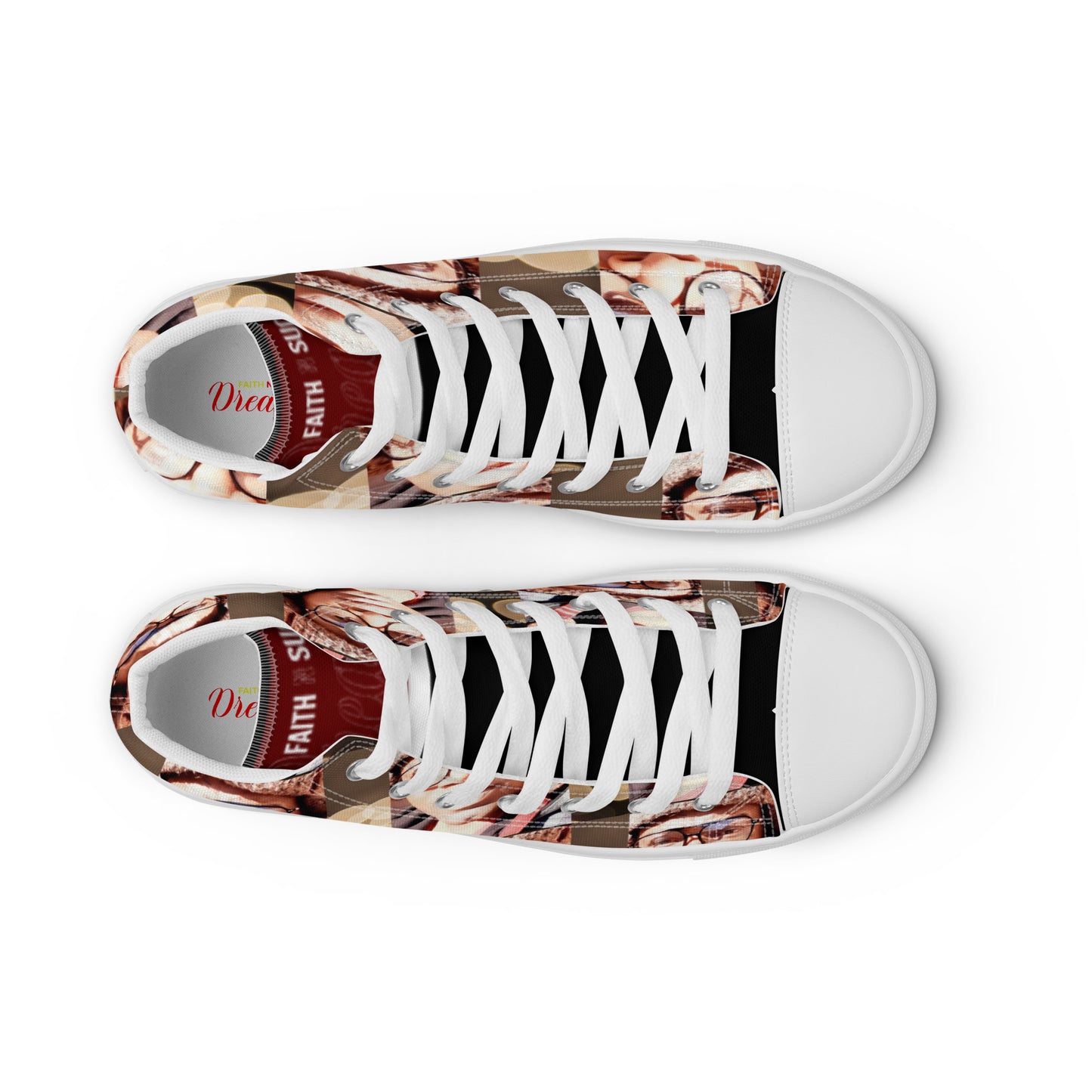 Men’s high top canvas shoes