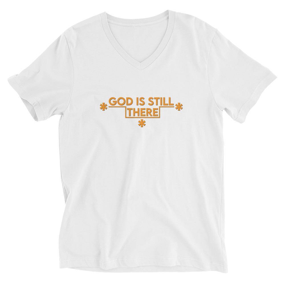 Unisex Short Sleeve V-Neck T-Shirt - Faith N Success Dreams