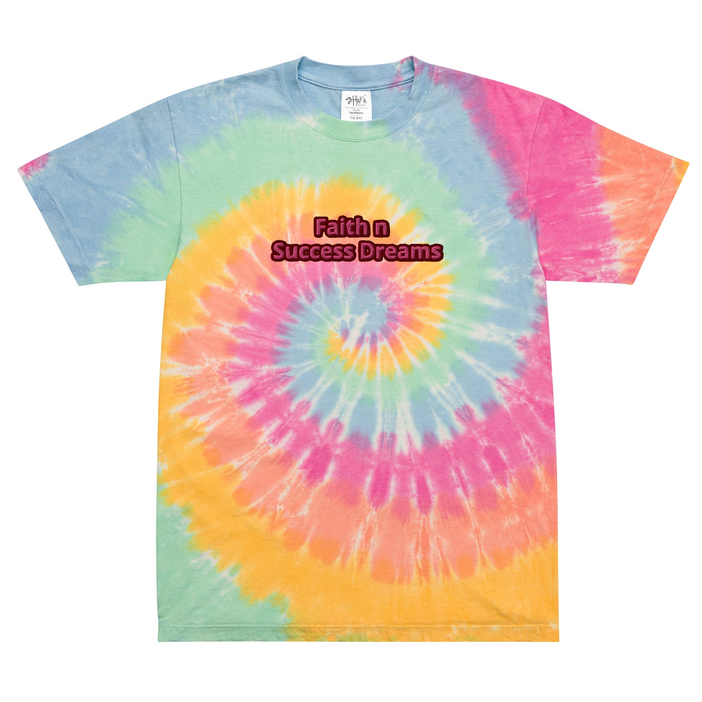 Oversized tie-dye t-shirt