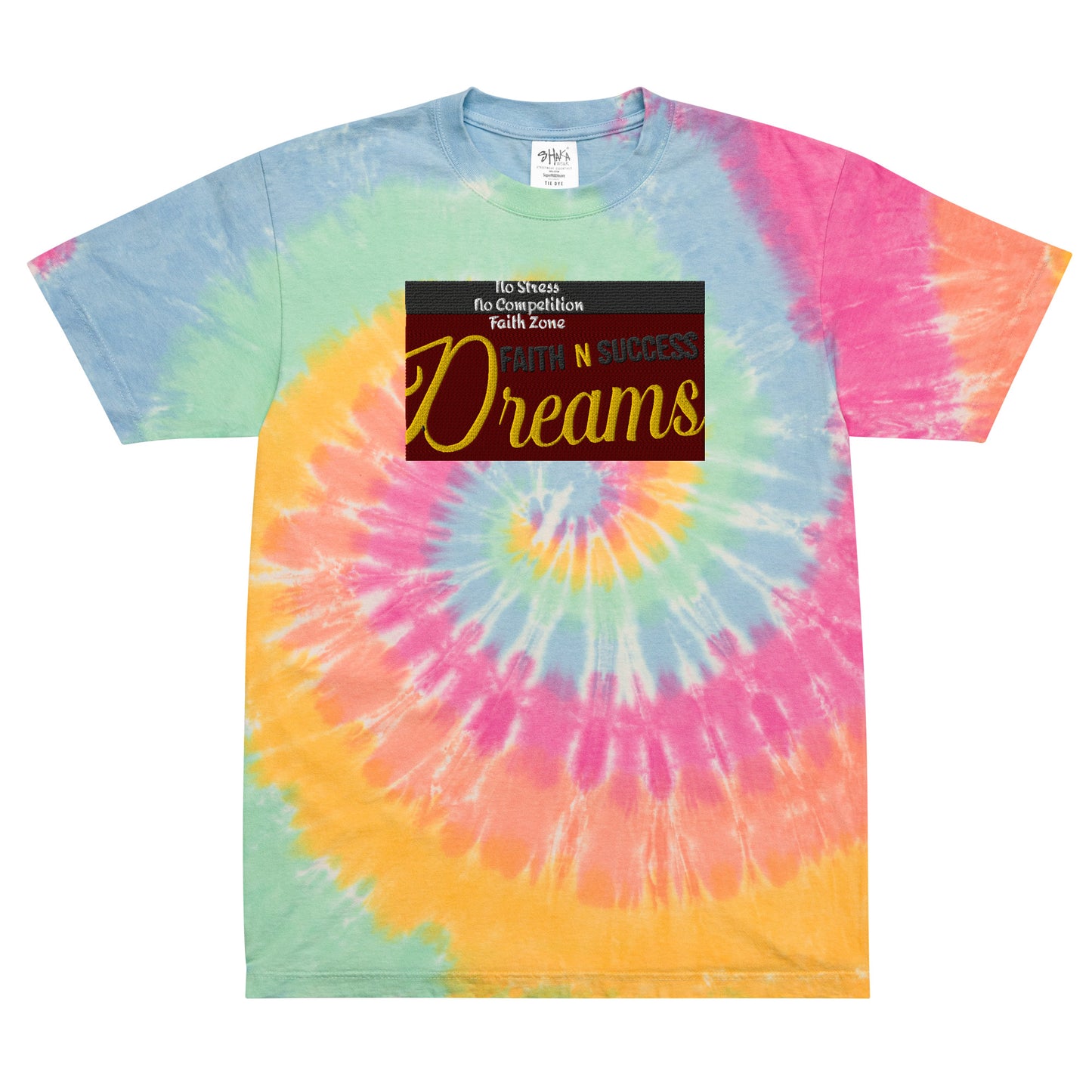 Oversized tie-dye t-shirt