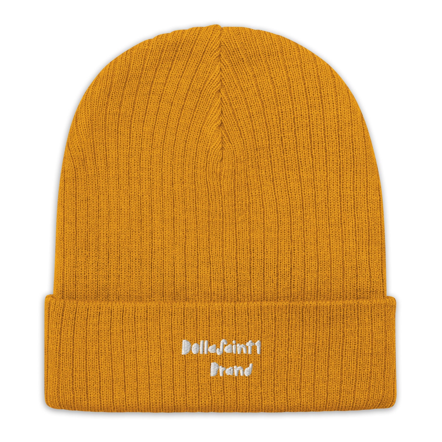 Ribbed knit beanie