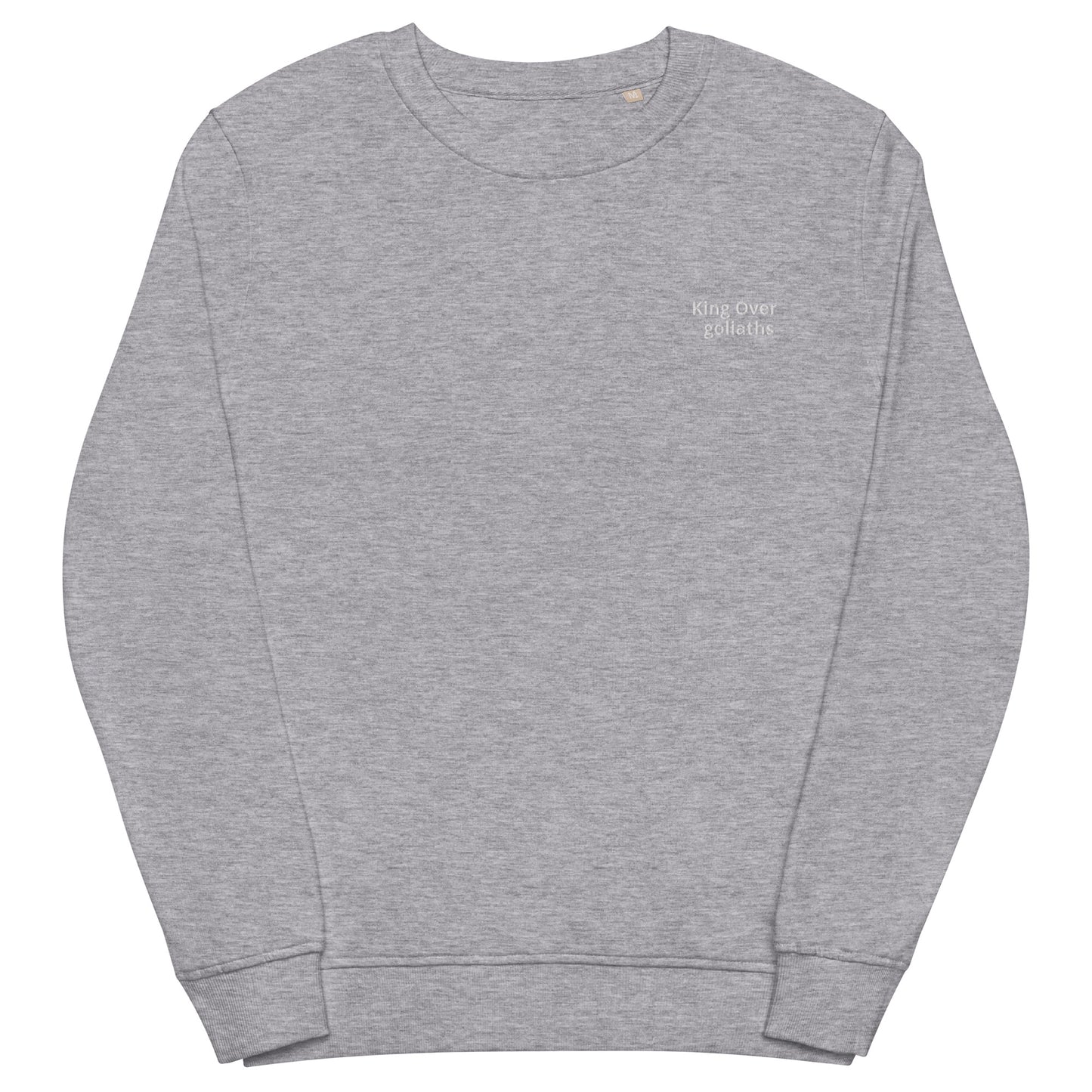 Unisex organic sweatshirt