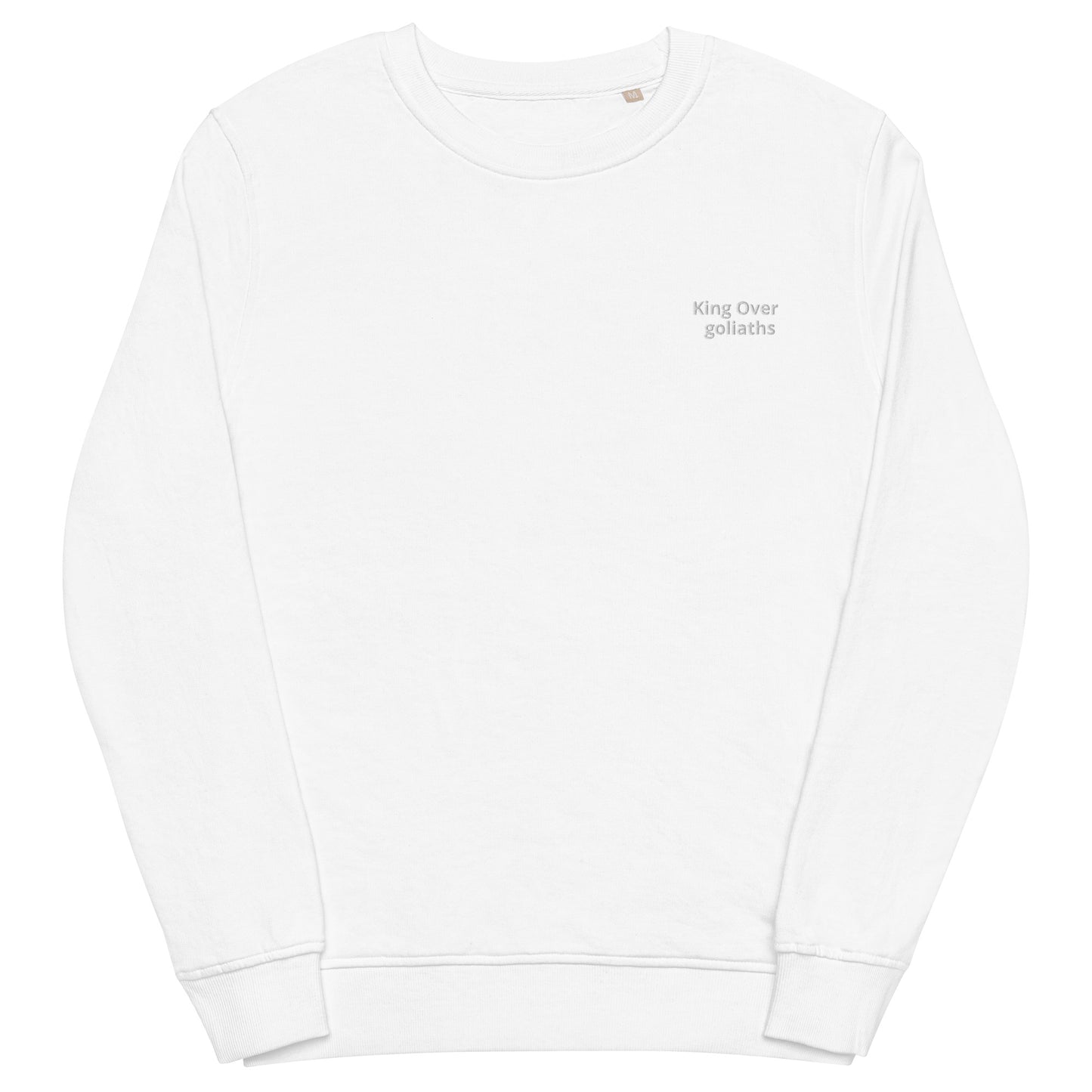 Unisex organic sweatshirt