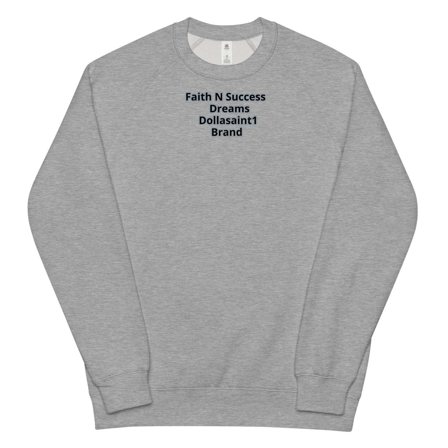 Unisex raglan sweatshirt