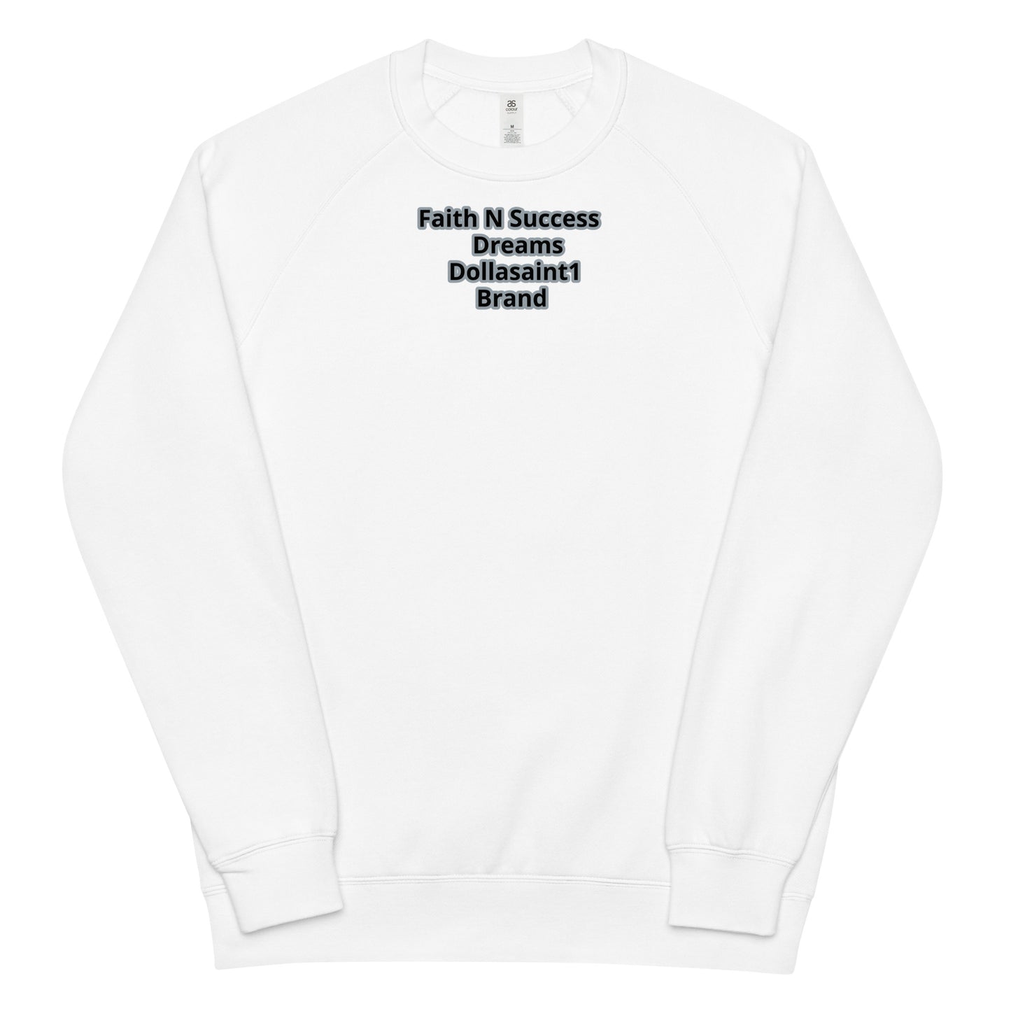 Unisex raglan sweatshirt