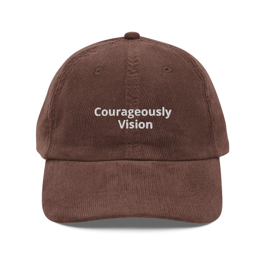 Vintage corduroy cap
