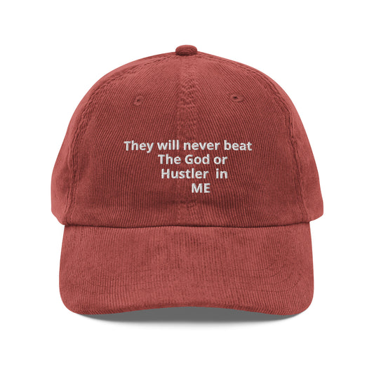 Vintage corduroy cap