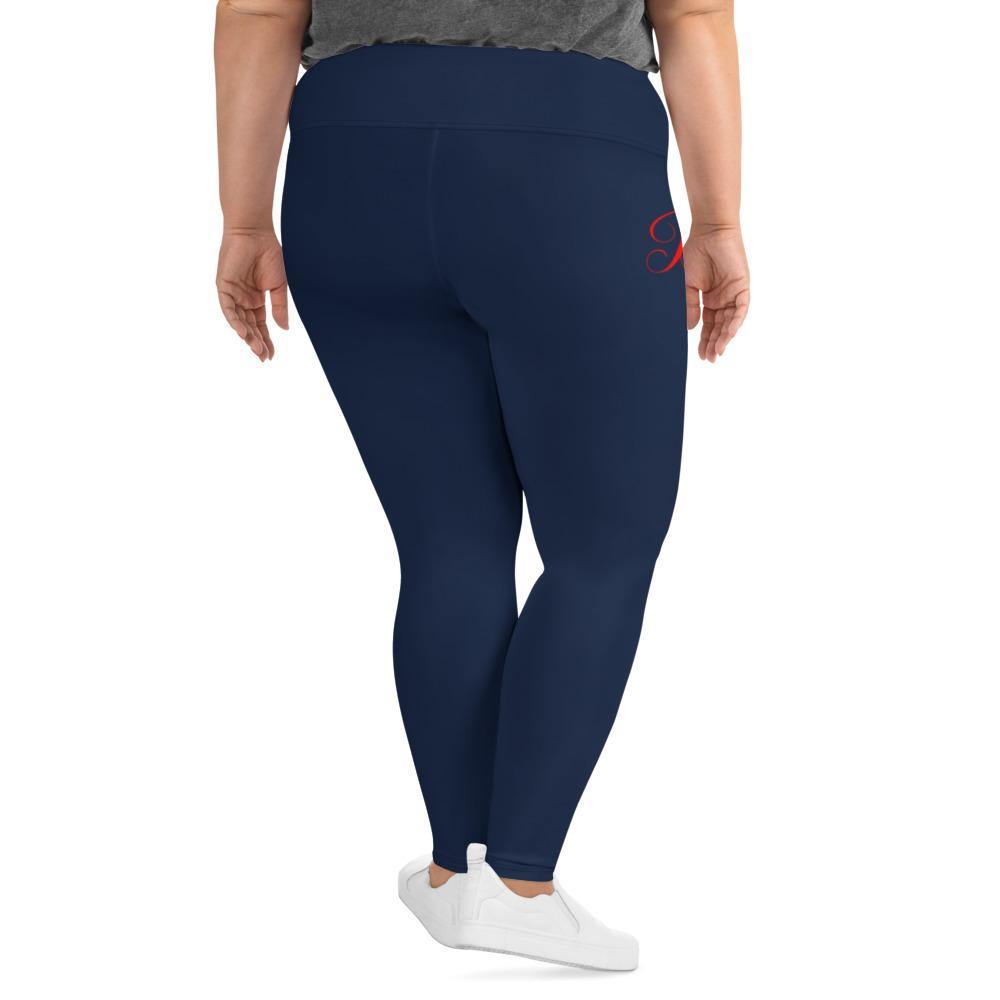 All-Over Print Plus Size Leggings - Faith N Success Dreams 