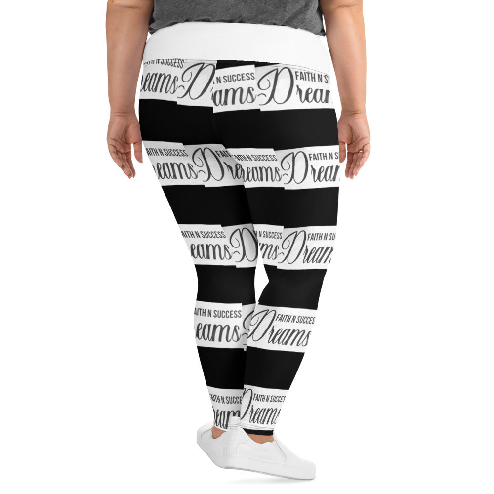 All-Over Print Plus Size Leggings