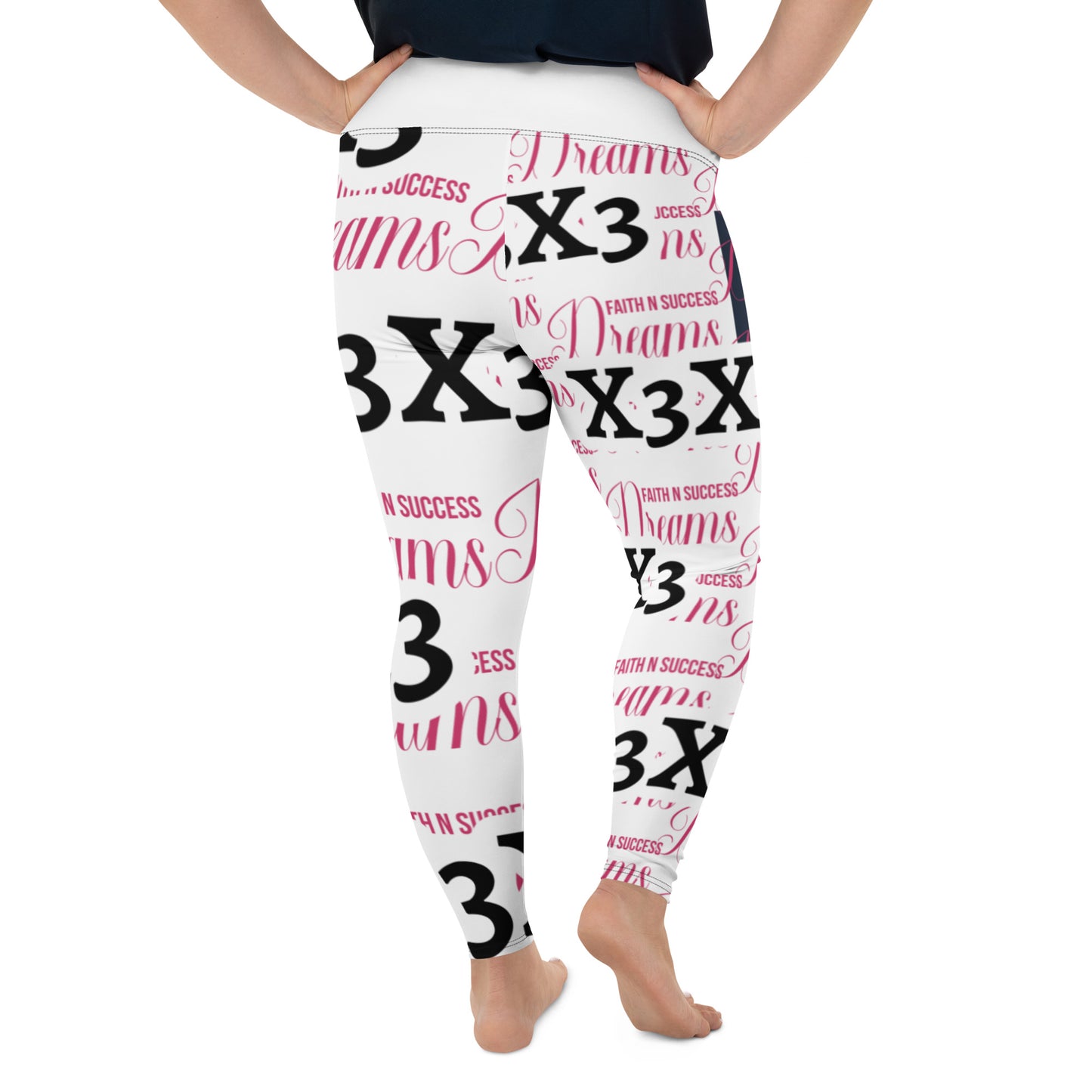 All-Over Print Plus Size Leggings