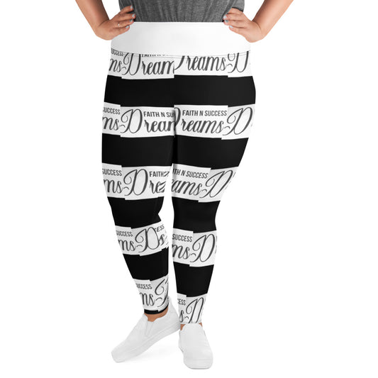 All-Over Print Plus Size Leggings