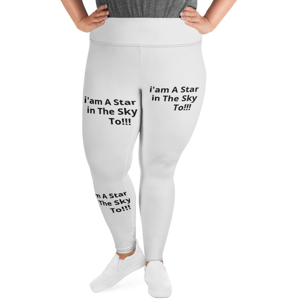 All-Over Print Plus Size Leggings