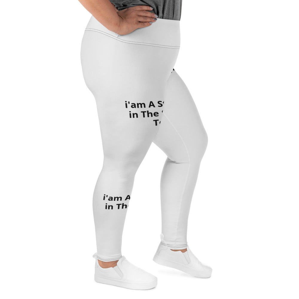 All-Over Print Plus Size Leggings