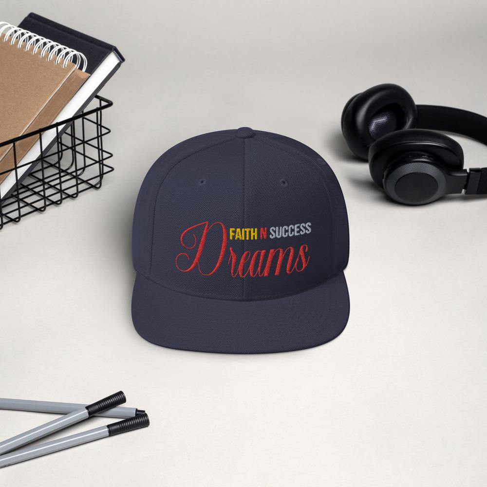 Snapback Hat - Faith N Success Dreams 