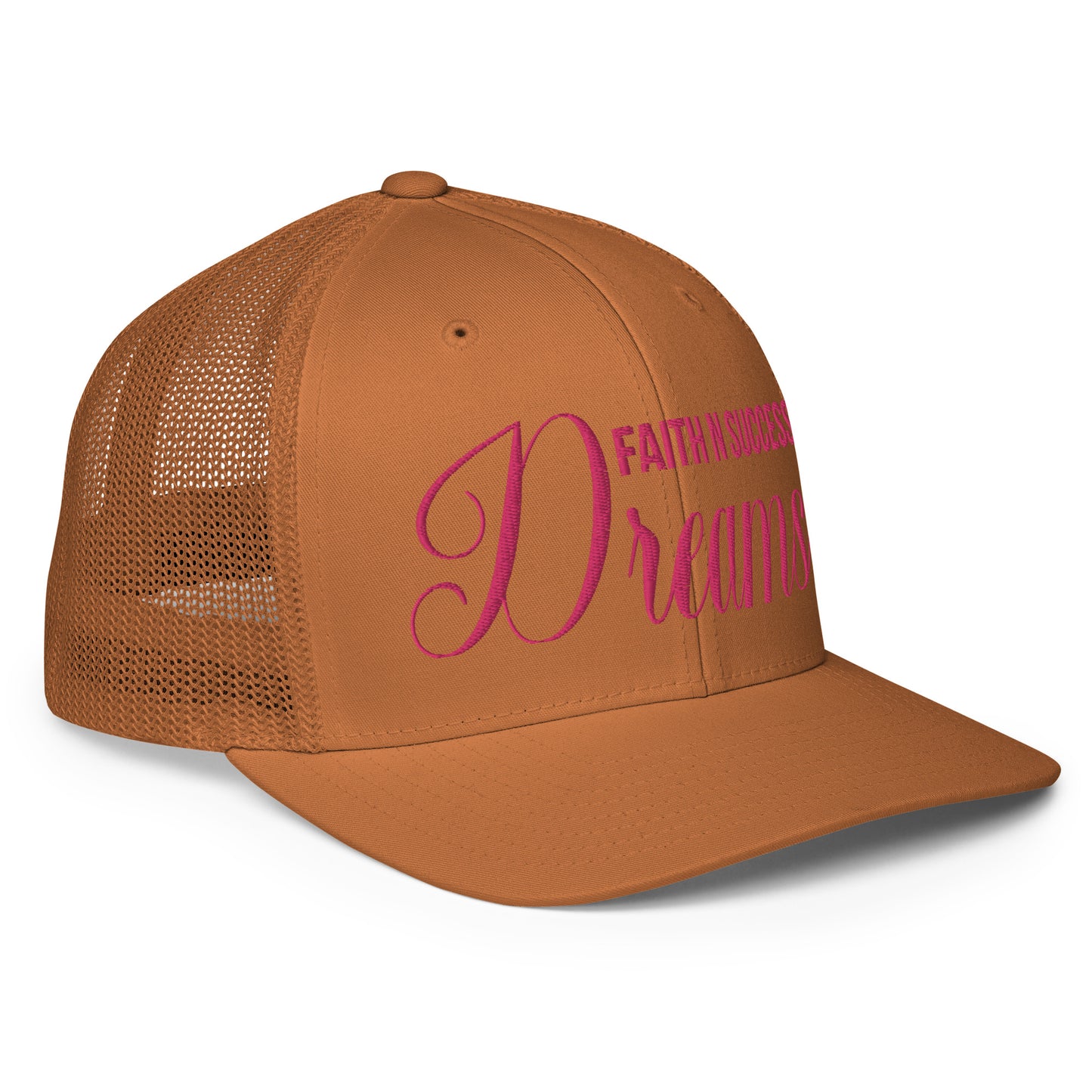 Mesh back trucker cap