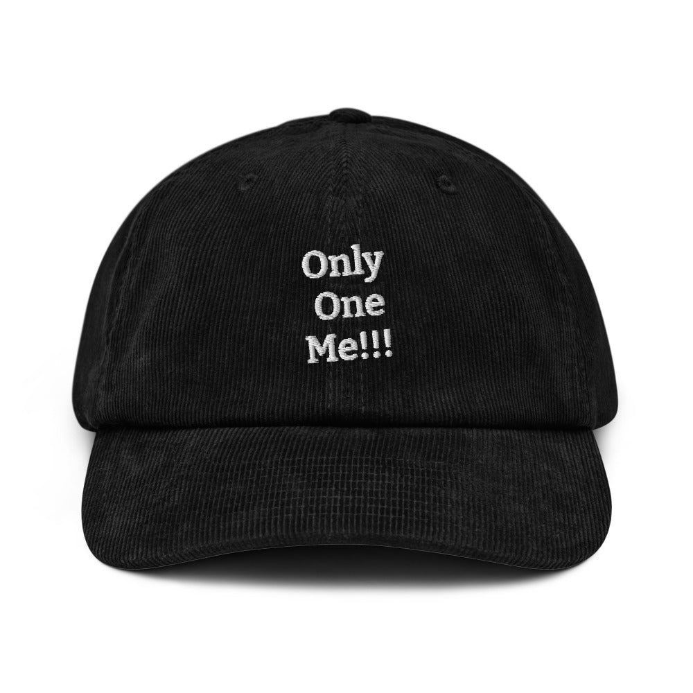 Corduroy hat