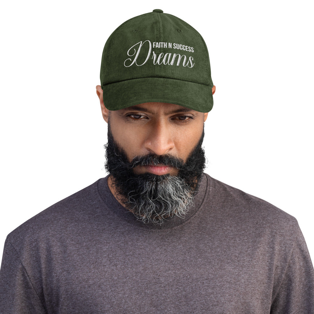 Corduroy hat