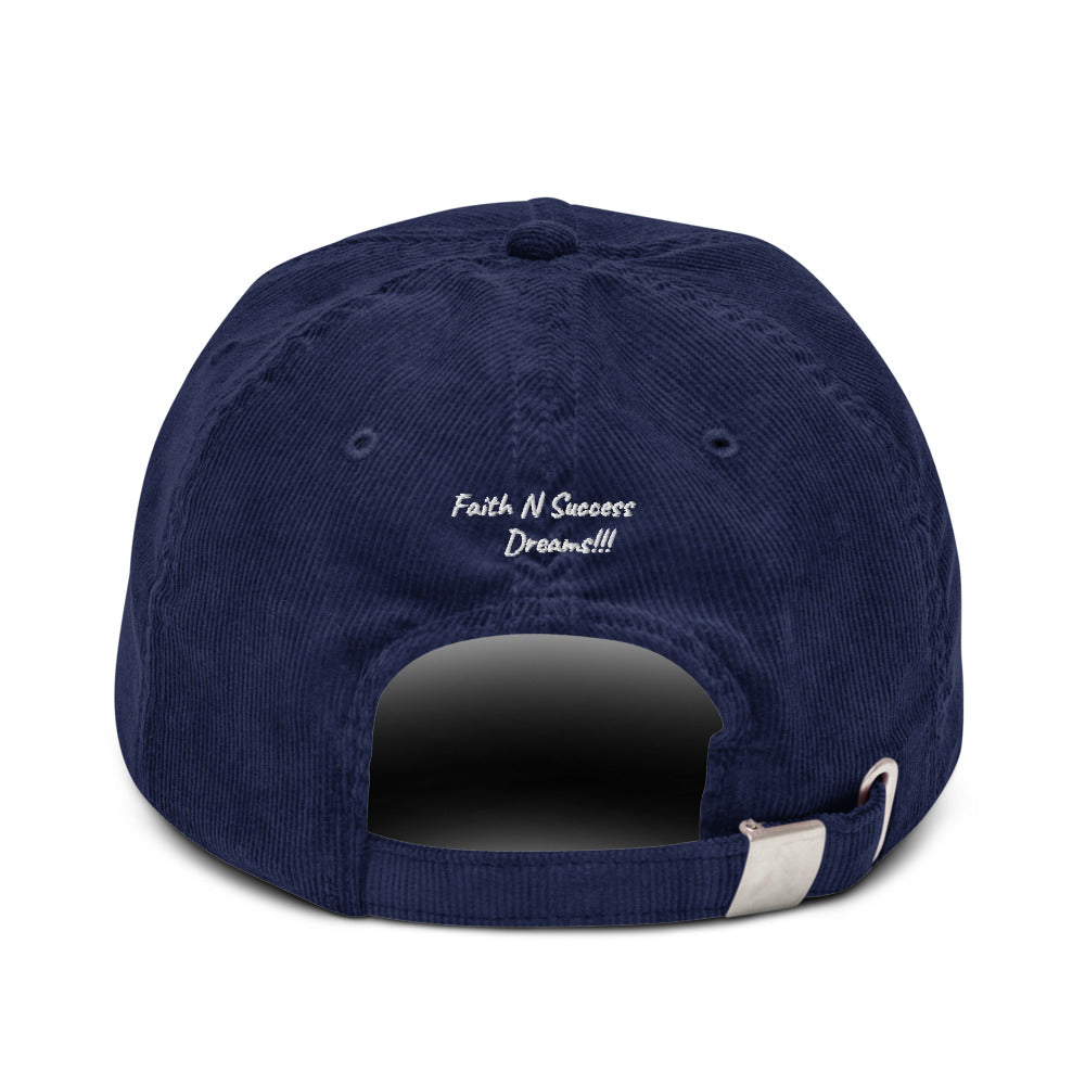 Corduroy hat