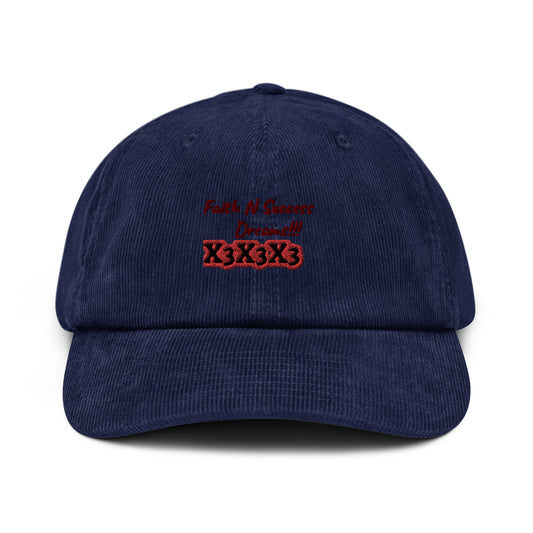 Corduroy hat
