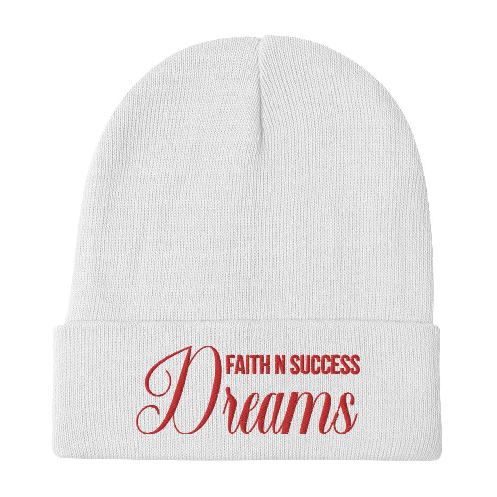 Embroidered Beanie