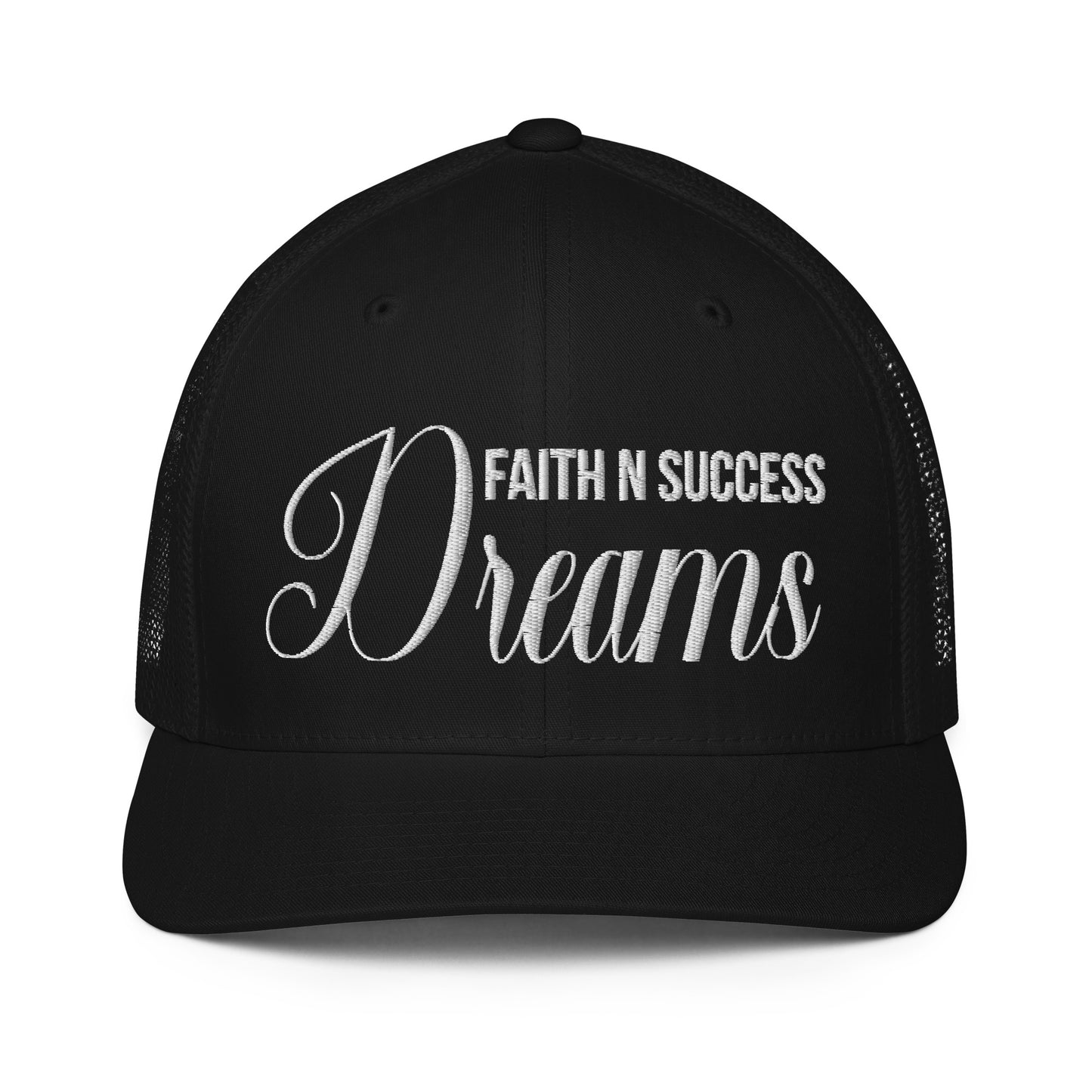 Mesh back trucker cap