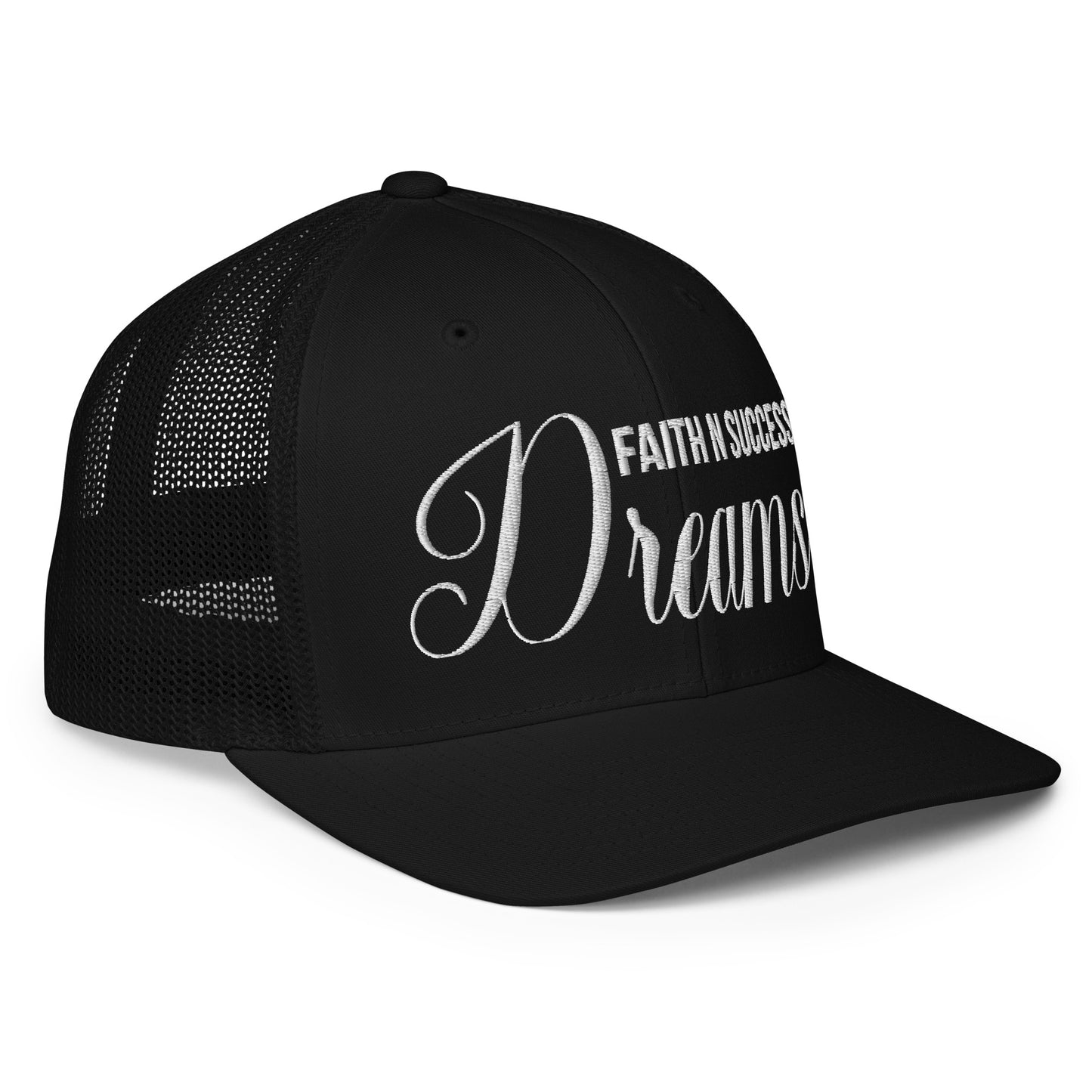 Mesh back trucker cap