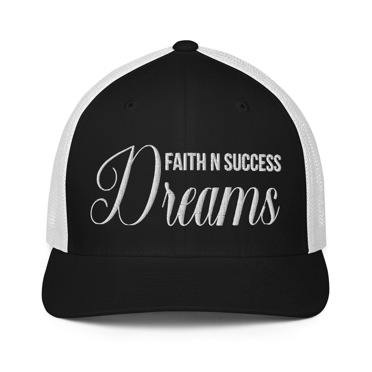 Mesh back trucker cap