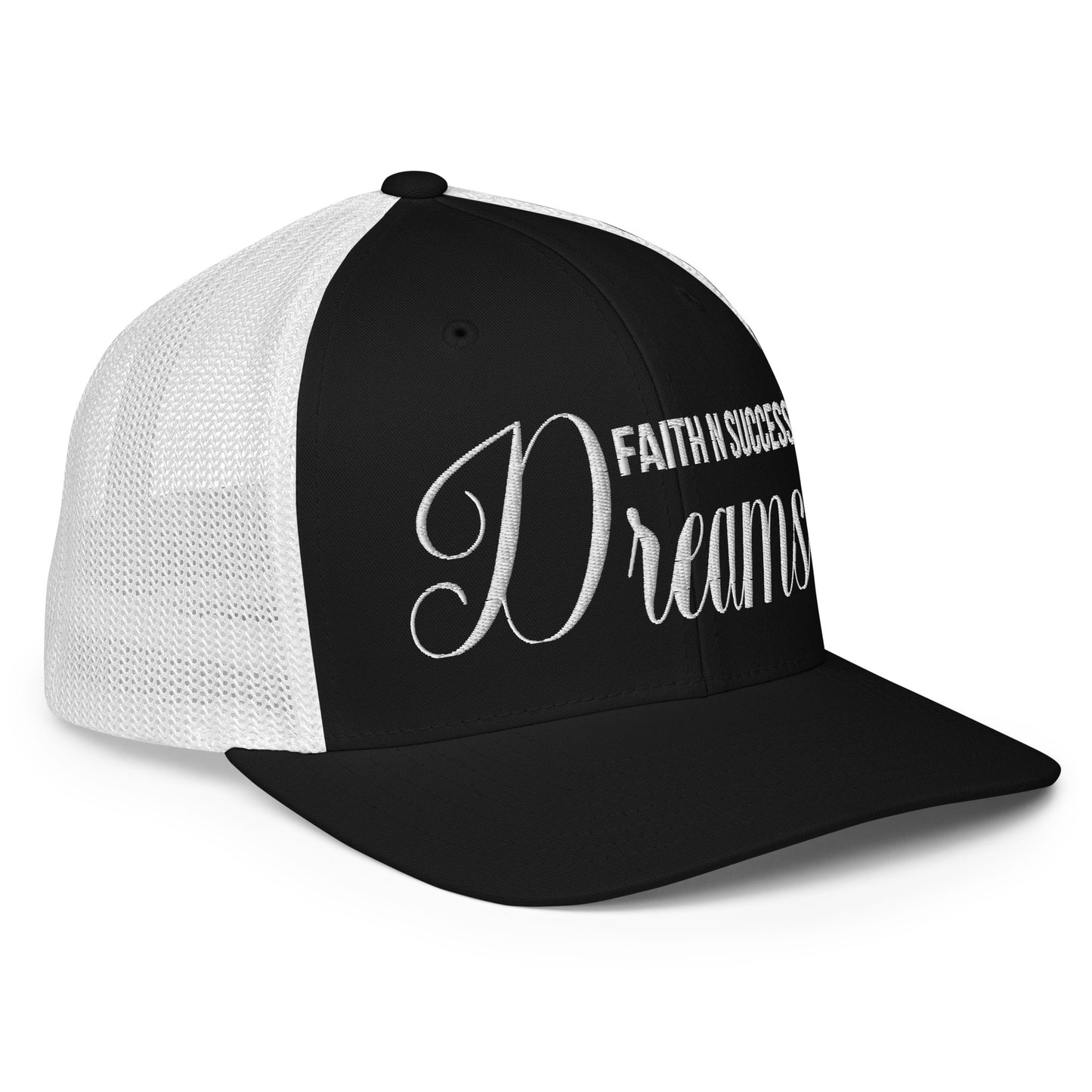 Mesh back trucker cap