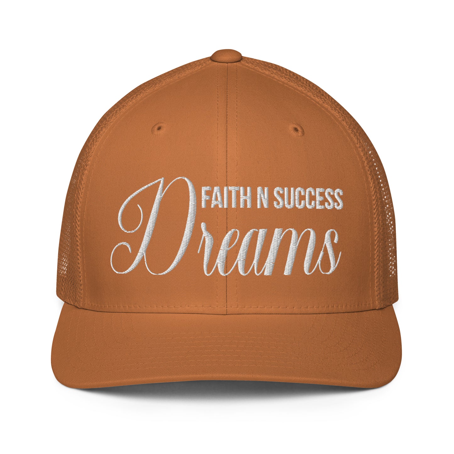 Mesh back trucker cap