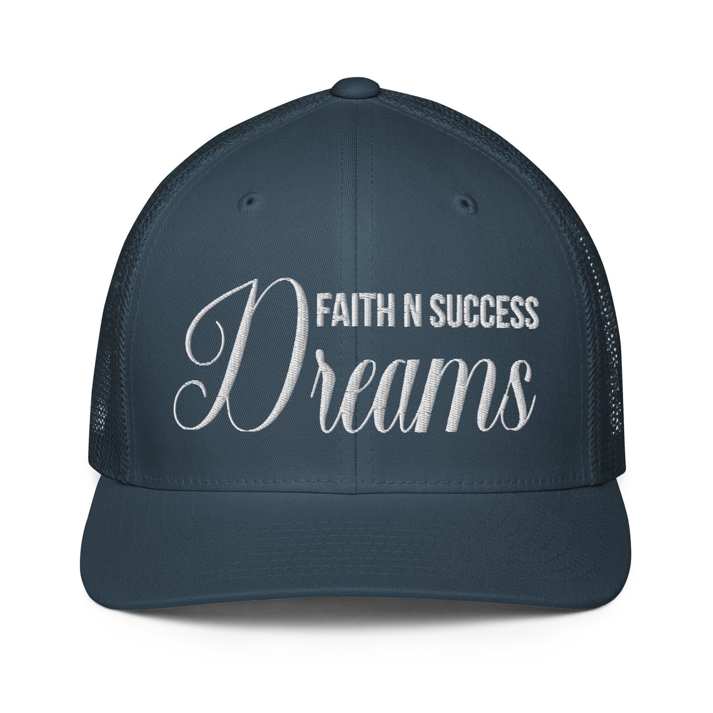 Mesh back trucker cap