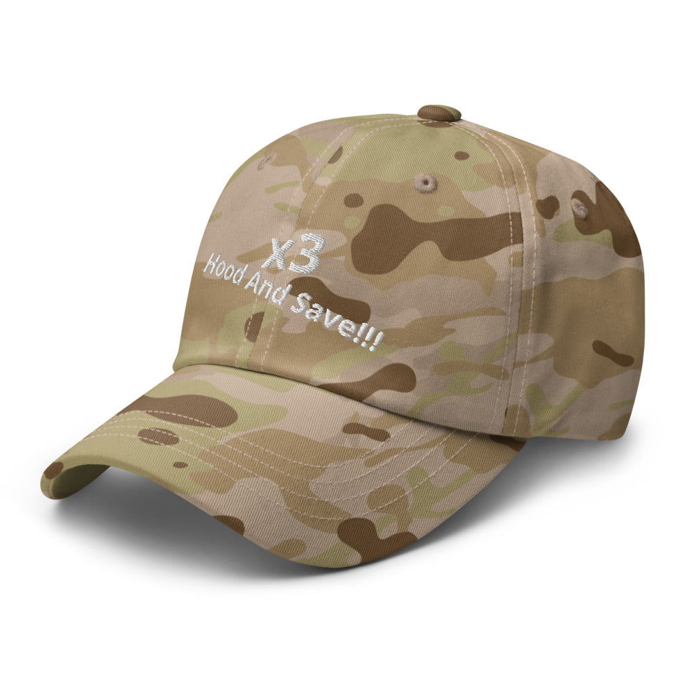 Multicam dad hat