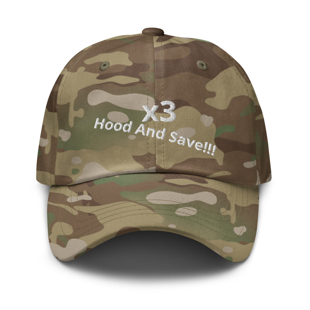 Multicam dad hat