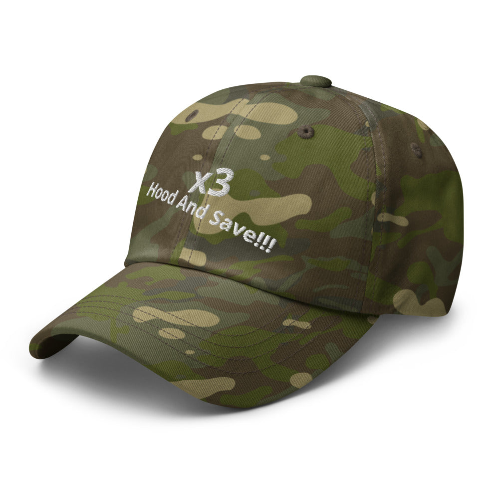 Multicam dad hat