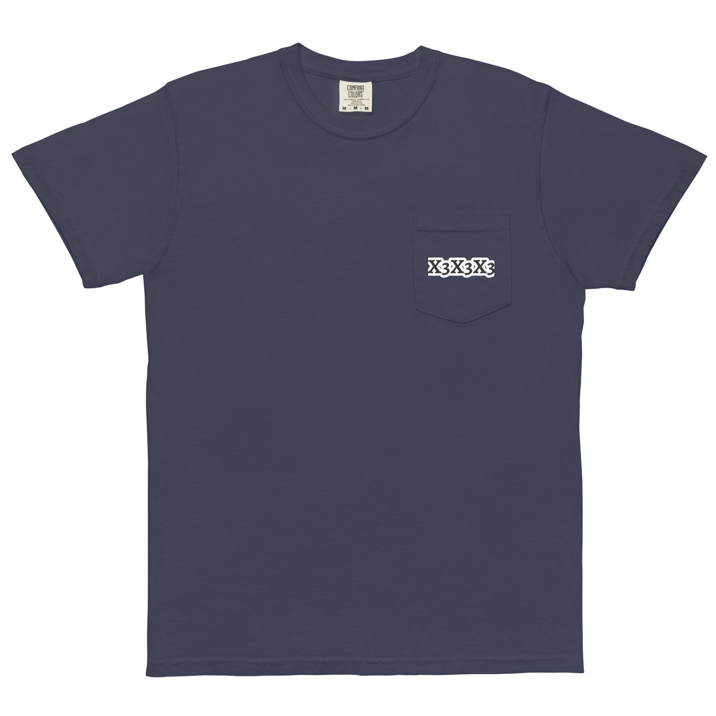 Unisex garment-dyed pocket t-shirt