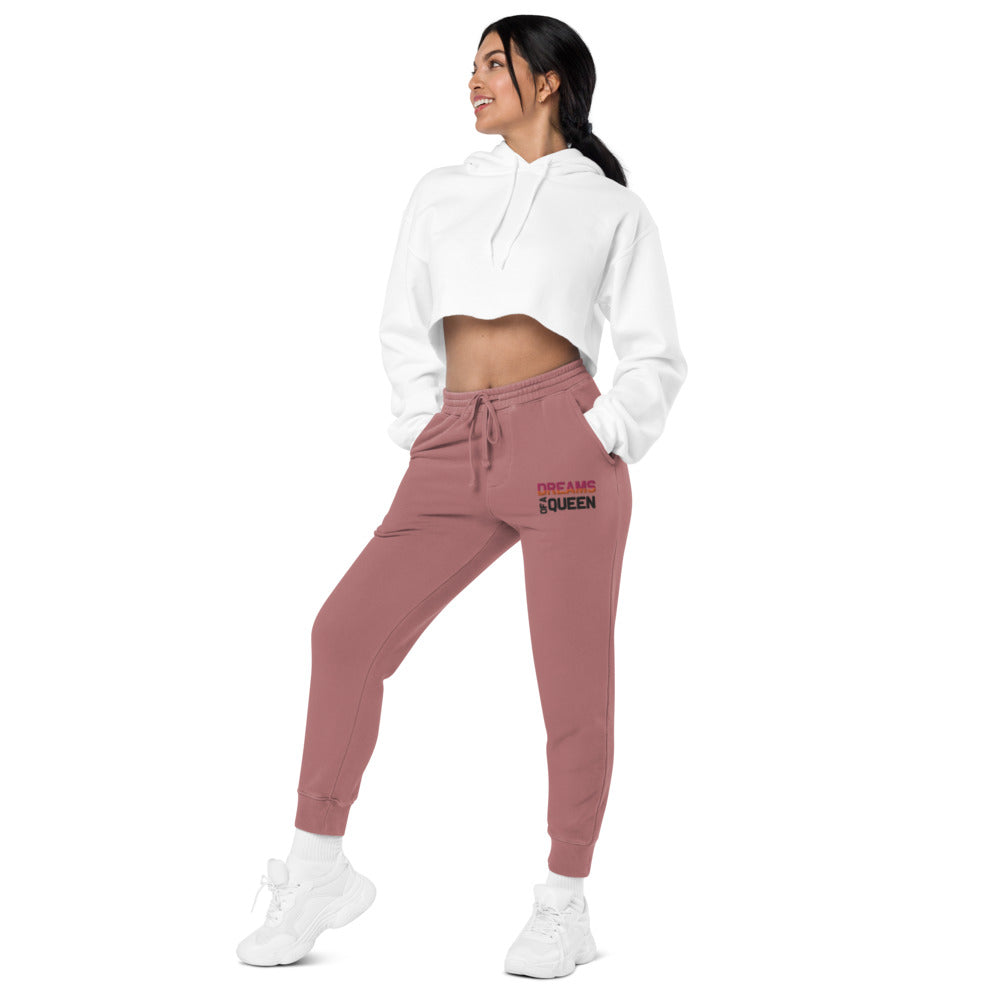 Unisex pigment dyed sweatpants