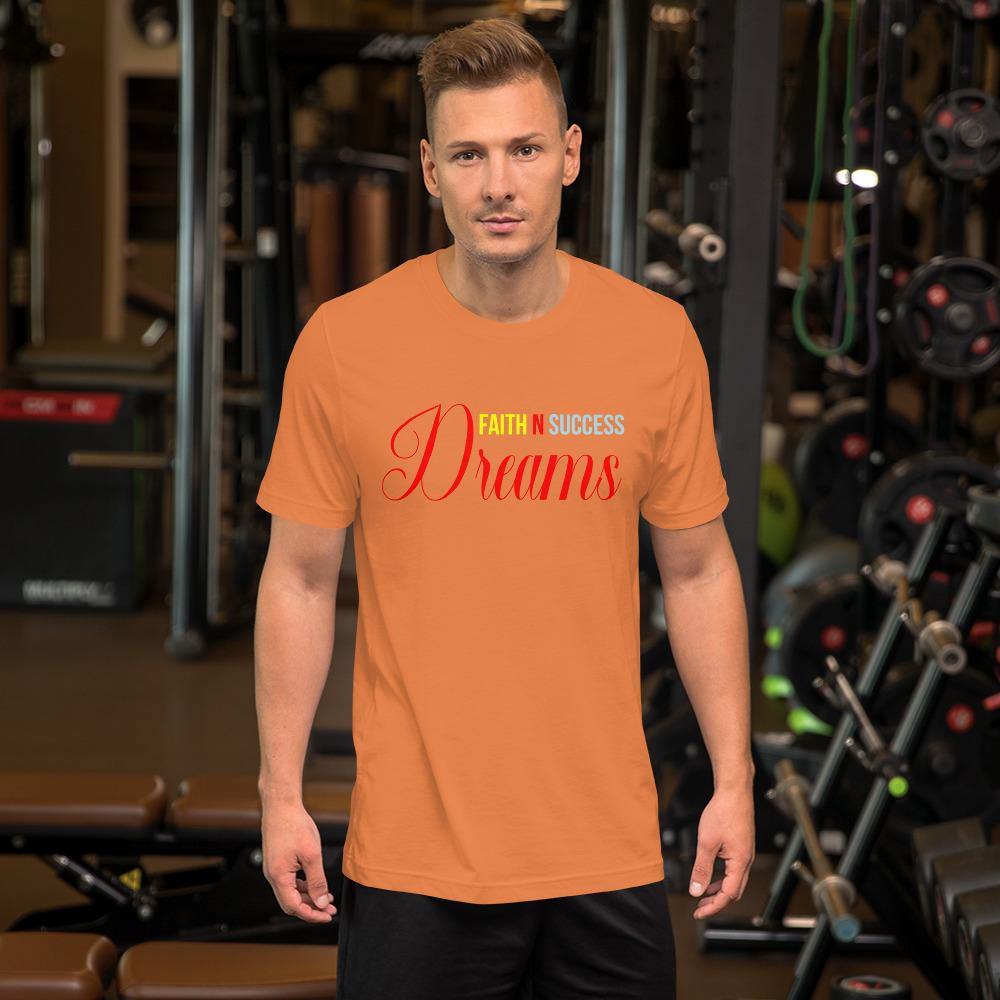 Short-Sleeve Unisex T-Shirt - Faith N Success Dreams 