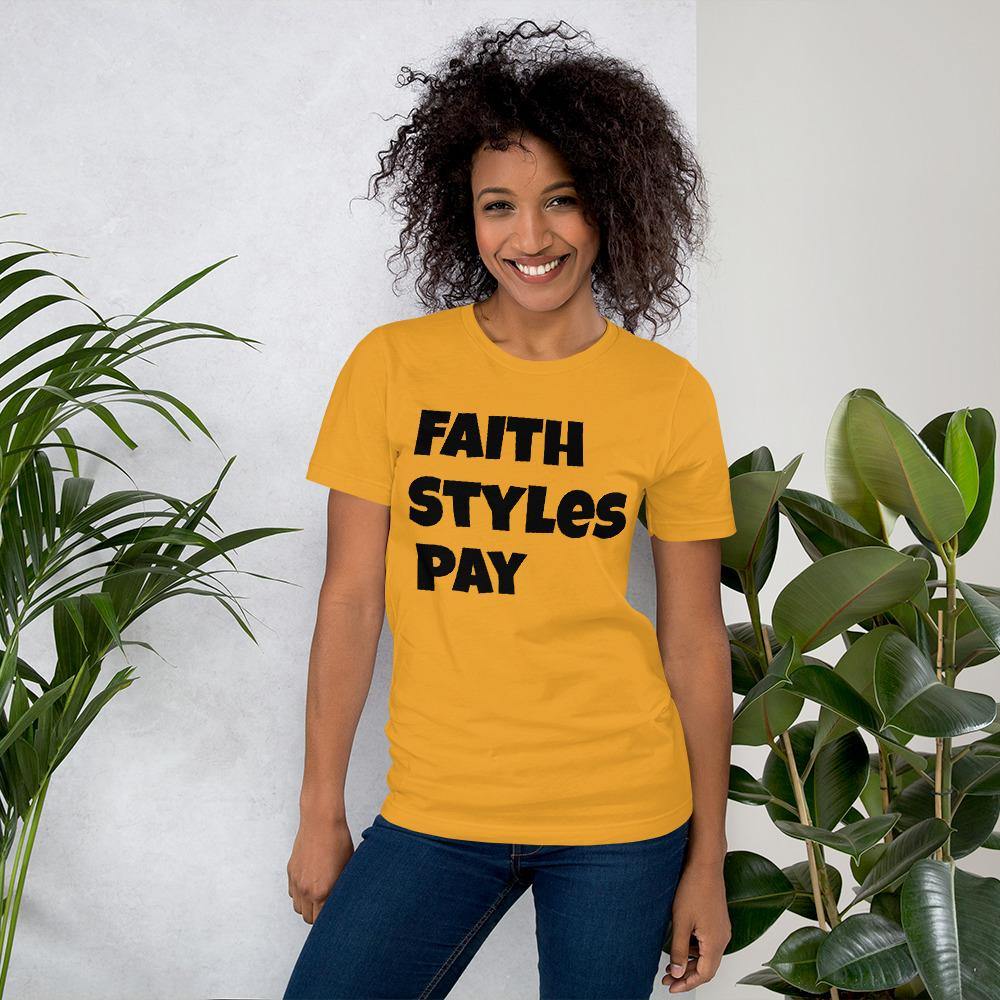 Short-Sleeve Unisex T-Shirt - Faith N Success Dreams 