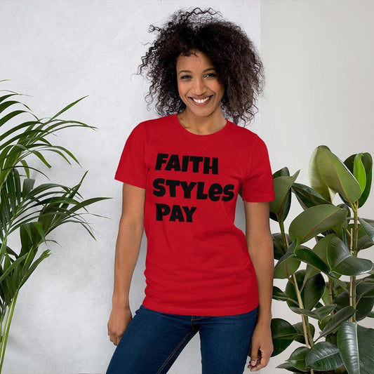 Short-Sleeve Unisex T-Shirt - Faith N Success Dreams 