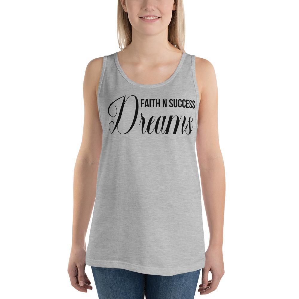 Unisex Tank Top - Faith N Success Dreams 