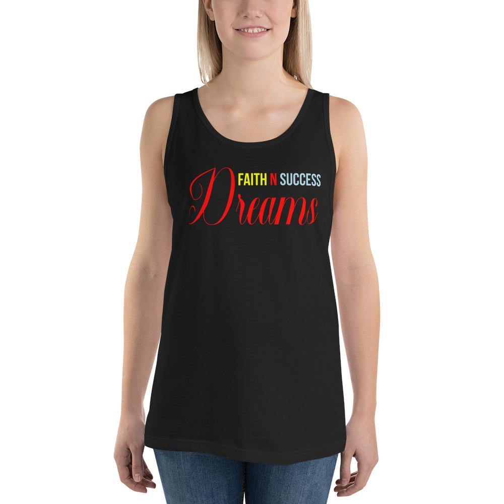 Unisex Tank Top - Faith N Success Dreams 