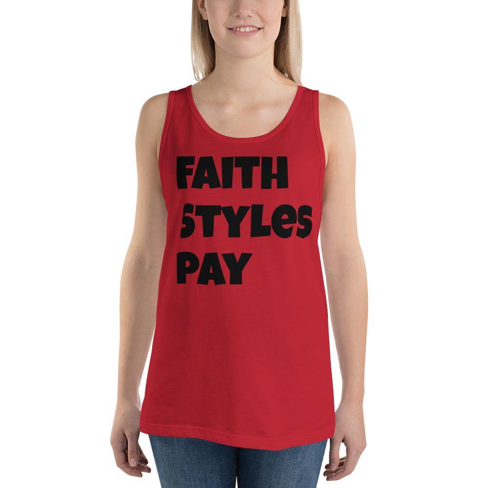 Unisex Tank Top - Faith N Success Dreams 