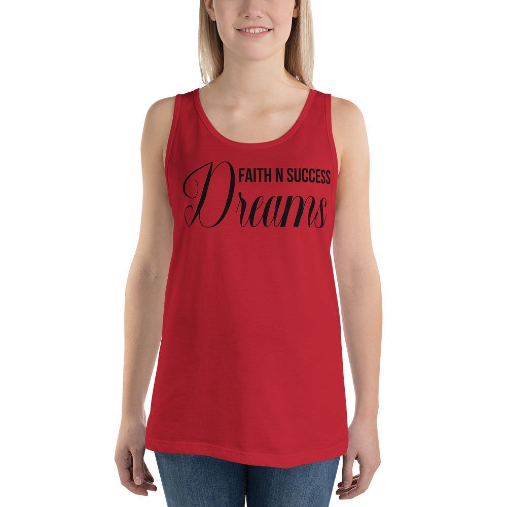 Unisex Tank Top - Faith N Success Dreams 