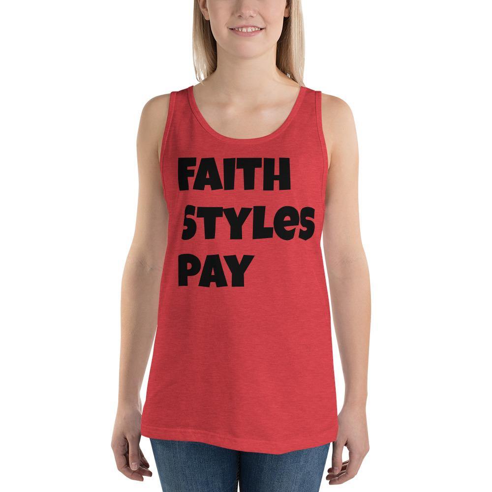 Unisex Tank Top - Faith N Success Dreams 