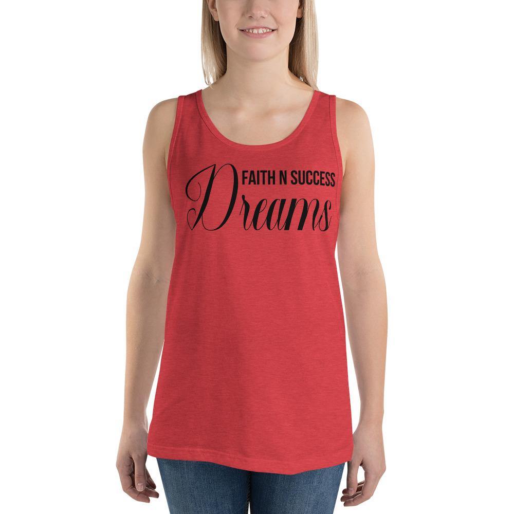 Unisex Tank Top - Faith N Success Dreams 