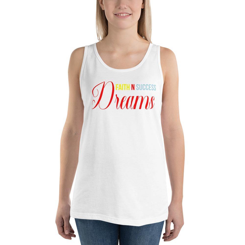 Unisex Tank Top - Faith N Success Dreams 