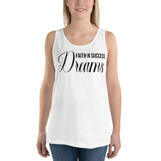 Unisex Tank Top - Faith N Success Dreams 