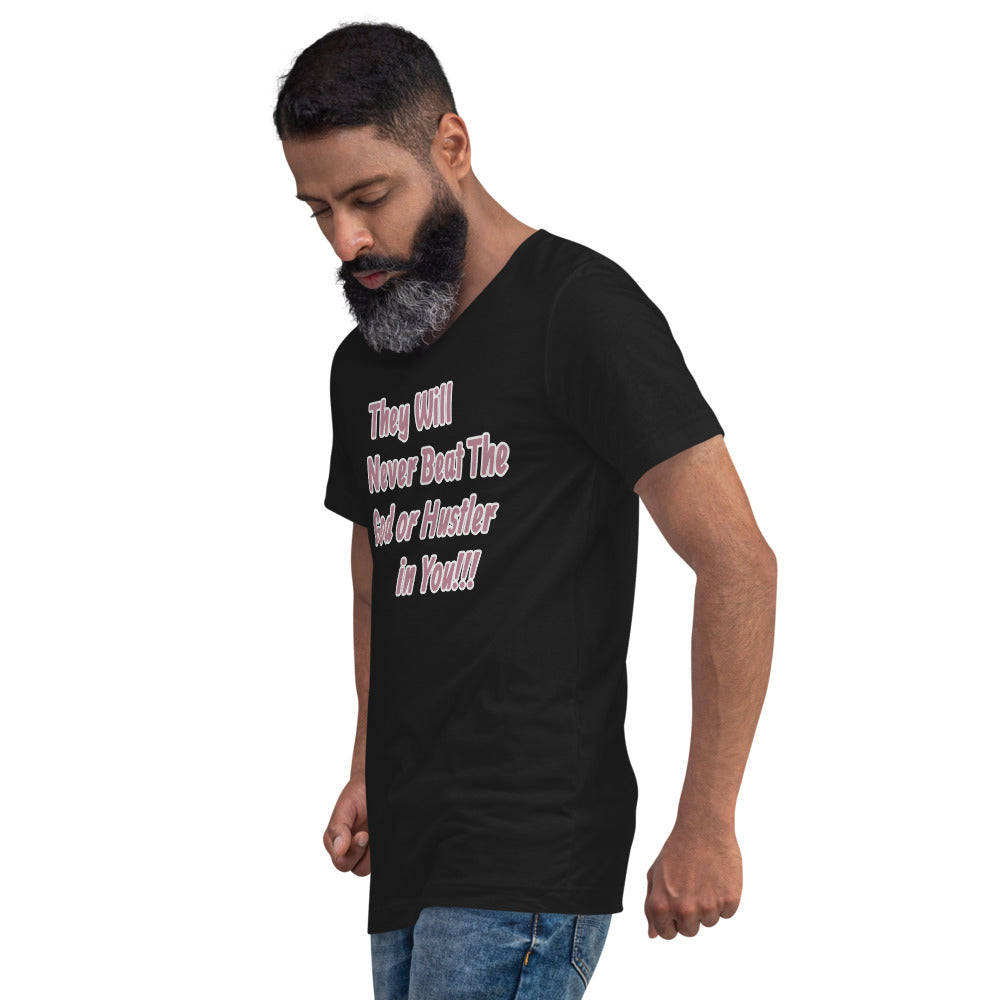 Unisex Short Sleeve V-Neck T-Shirt